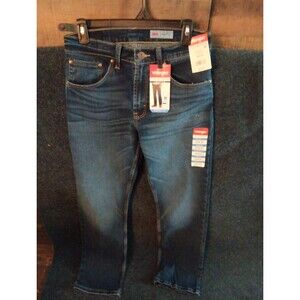 Wrangler Men's Straight Fit Stretch Jeans Denim Blue 29x30 NWT